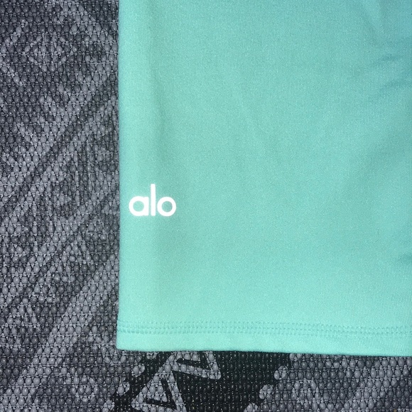 ALO Yoga Pants - Alo mint green Capri leggings!
